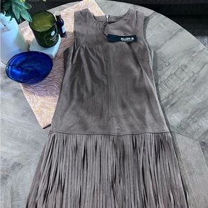 Brand New Women's Suede Dress